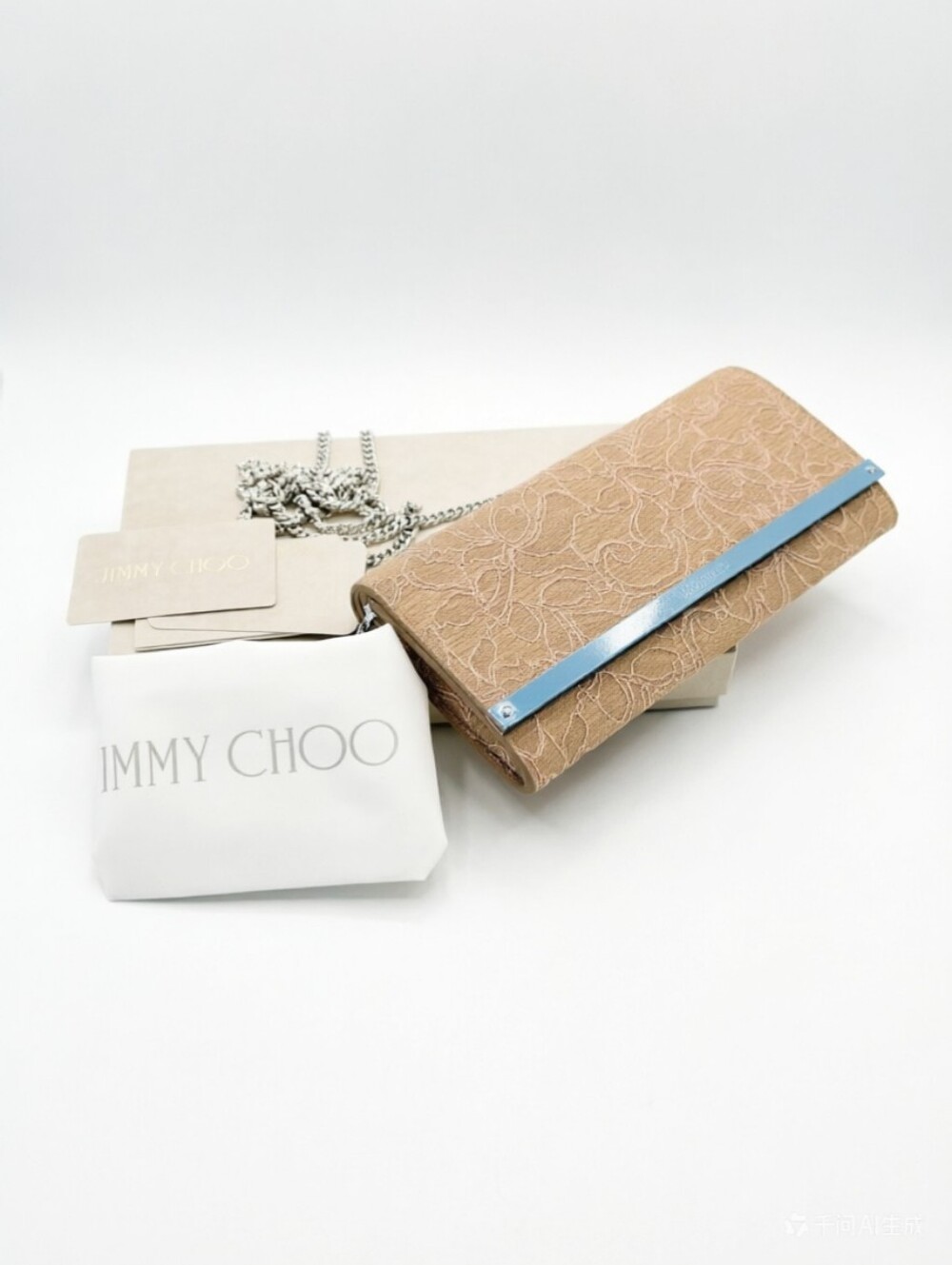 Jimmy Choo Lace Milla clutch